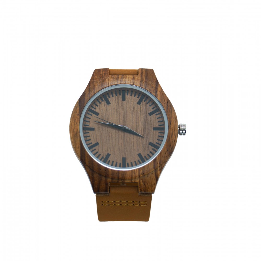 Clock-Brown-Wooden dial